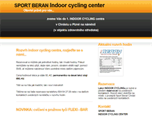 Tablet Screenshot of icc.sportberan.cz